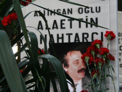 ALAETTİN ANAHTARCI MEZARI BAŞINDA ANILDI