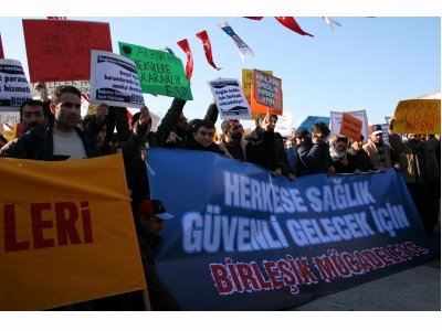 "HERKESE SAĞLIK VE GÜVENLİ GELECEK” İÇİN YÜRÜDÜK