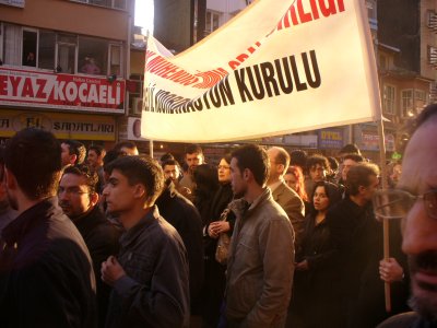 SSGSG YASA TASARASINA KARŞI YÜRÜYÜŞ YAPILDI