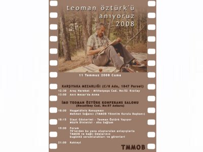 TEOMAN ÖZTÜRK ANILIYOR