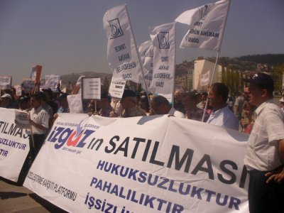 İZGAZ'IN SATIŞINA BÜYÜK TEPKİ