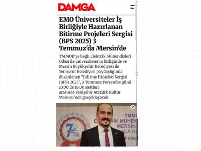 ODAMIZ VE ÜNİVERSİTELER İŞBİRLİĞİYLE BİTİRME PROJELERİ SERGİSİ DÜZENLENDİ