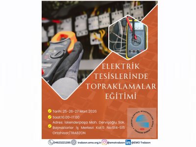 MİSEM:ELEKTRİK TESİSLERİNDE TOPRAKLAMALAR EĞİTİMİ