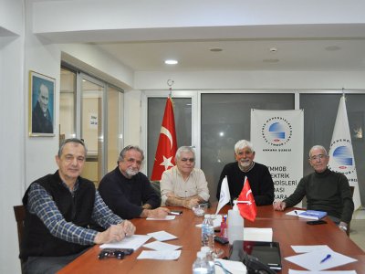 EMO ANKARA ŞUBESİ DENETÇİLERİ İLK TOPLANTILARINI GERÇEKLEŞTİRDİ