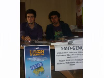 EMO-GENÇ ELEKON VE OTOMASYON FUARI İÇİN STANT AÇTI