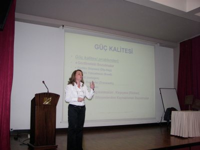 KOMPANZASYON VE HARMONİKLER SEMİNERİ GERÇEKLEŞTİRİLDİ