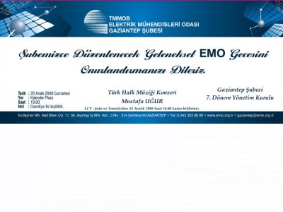 GELENEKSEL EMO GECESİ İÇİN HAZIRLIKLARI BAŞLADI