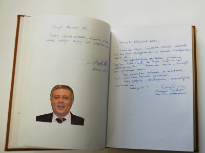 EMO ANKARA ŞUBESİ'NDE MEHMET ŞEN İÇİN TAZİYE DEFTERİ AÇILDI