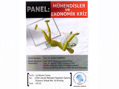 HALİL EKER ANISINA MÜHENDİSLER VE EKONOMİK KRİZ PANELİ DÜZENLENİYOR
