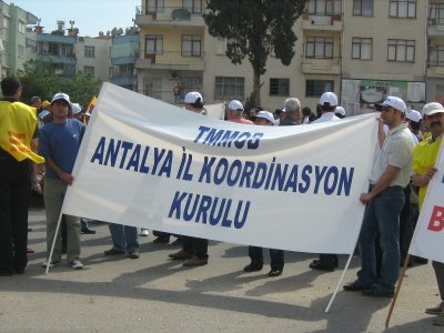1 MAYIS'TA MEYDANLARDAYDIK