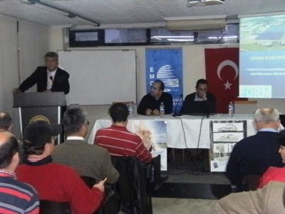 SOLAR SİSTEMLER VE TÜRKİYE'DE GÜNEŞ ENERJİSİ VE UYGULAMALARI HAKKINDA SEMİNER DÜZENLENDİ. 