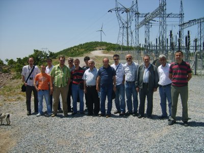 SAYALAR RÜZGAR SANTRALİNE MANİSA TEMSİLCİLİĞİMİZDEN TEKNİK GEZİ 
