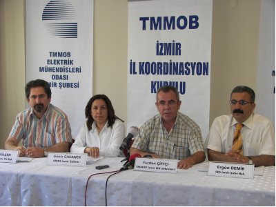 BURSA'DA YAŞANAN HASTANE YANGINI İLE İLGİLİ TMMOB İZMİR İKK VE SES İZMİR ŞUBESİ BASIN AÇIKLAMASI