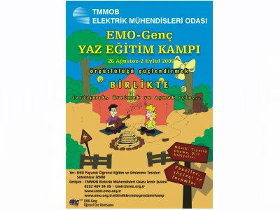 EMO-GENÇ YAZ EĞİTİM KAMPI