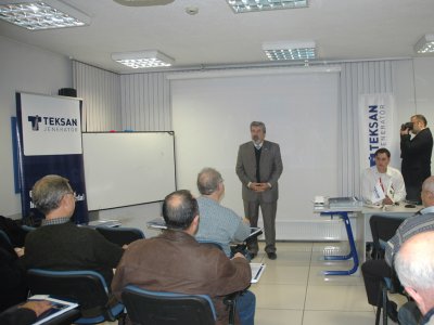 TEKSAN JENERATÖR TARAFINDAN FİRMA SUNUMU YAPILDI
