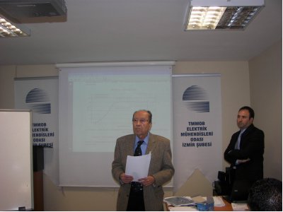 RÜZGAR SANTRALLARININ ŞEBEKEYE BAĞLANTISI SEMİNERİ GERÇEKLEŞTİRİLDİ.
