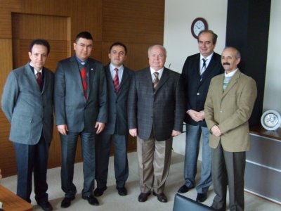 ESKİŞEHİR OSMANGAZİ ÜNİVERSİTESİ REKTÖRÜ FAZIL TEKİN ZİYARET EDİLDİ