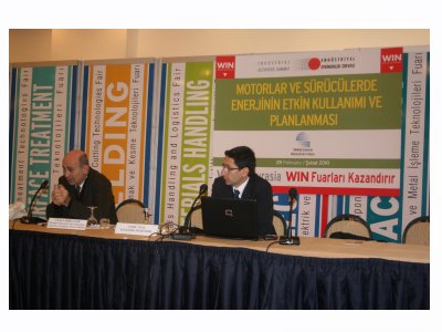 WIN FUARLARI KAPSAMINDA 11. ELECTROTECH10 (ENERJİ, ELEKTRİK VE ELEKTRONİK TEKNOLOJİLERİ FUARI) FUARINDA ŞUBEMİZİN DÜZENLEDİĞİ PANELLER YAPILDI.