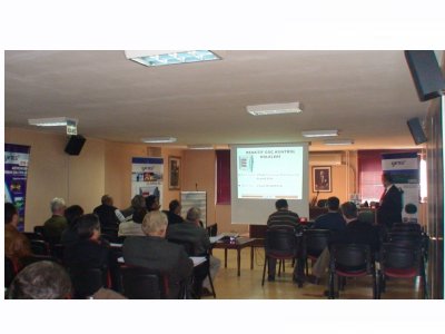 BİLGİSAYAR HABERLEŞMELİ GÜÇ KONTROL RÖLELERİ HK. ÜCRETSİZ EĞİTİM SEMİNERİ GERÇEKLEŞTİRİLDİ. 