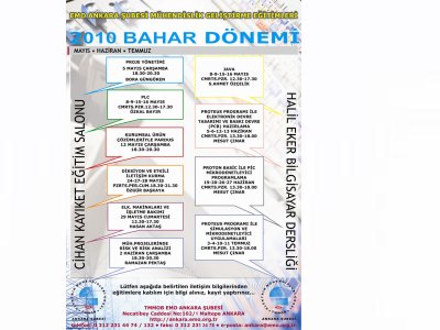 MÜHENDİSLİK GELİŞTİRME EĞİTİMLERİ BAHAR DÖNEMİ DEVAM EDİYOR