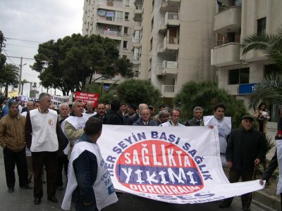 14 MART'TA İZMİR SAĞLIK PLATFORMU'NDAN BEYAZ G(Ö)REV