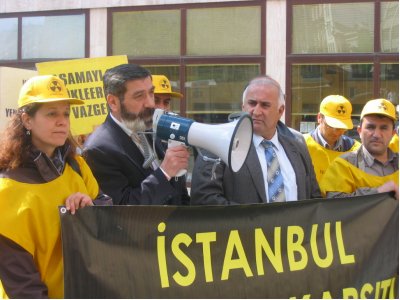 "ÇERNOBİL'İ UNUTMA" BASIN AÇIKLAMASI YAPILDI