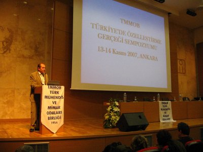 TÜRKİYE'DE ÖZELLEŞTİRME GERÇEĞİ SEMPOZYUMU YAPILDI
