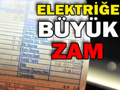 ASGARİ ÜCRETİN YÜZDE 8`İ ELEKTRİK FATURASINA GİDİYOR