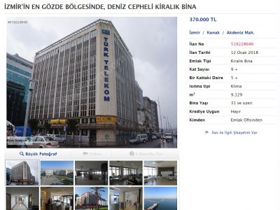 TÜRK TELEKOM `KİRACISINDAN` KİRALIK